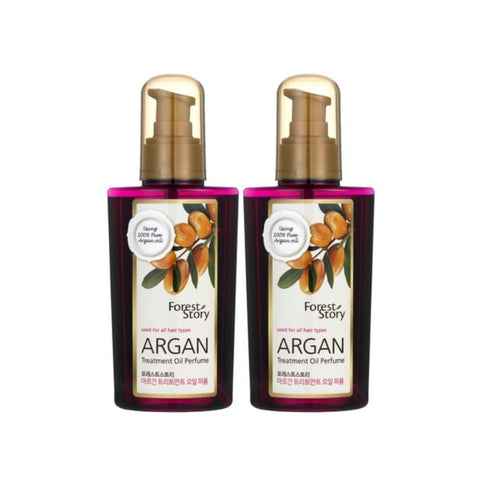 Forest Story Argan Treatment Hair Oil Perfume 120ml*2Pcs