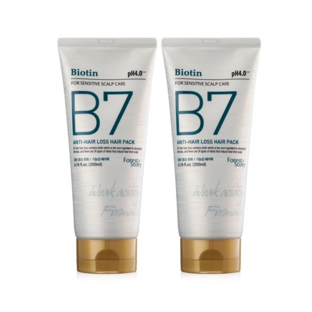 Forest Story B7 Anti-Hairloss Hair Pack 200ml*2Pcs