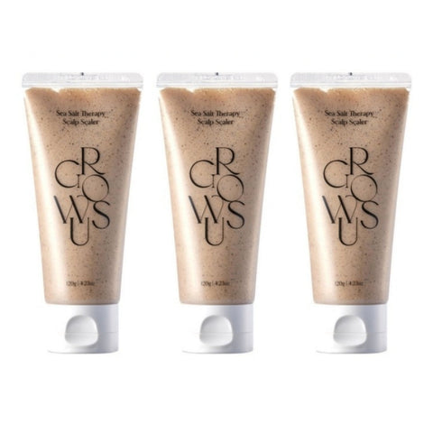 Growus Sea Salt Therapy Scalp Scaler 120g*3Pcs