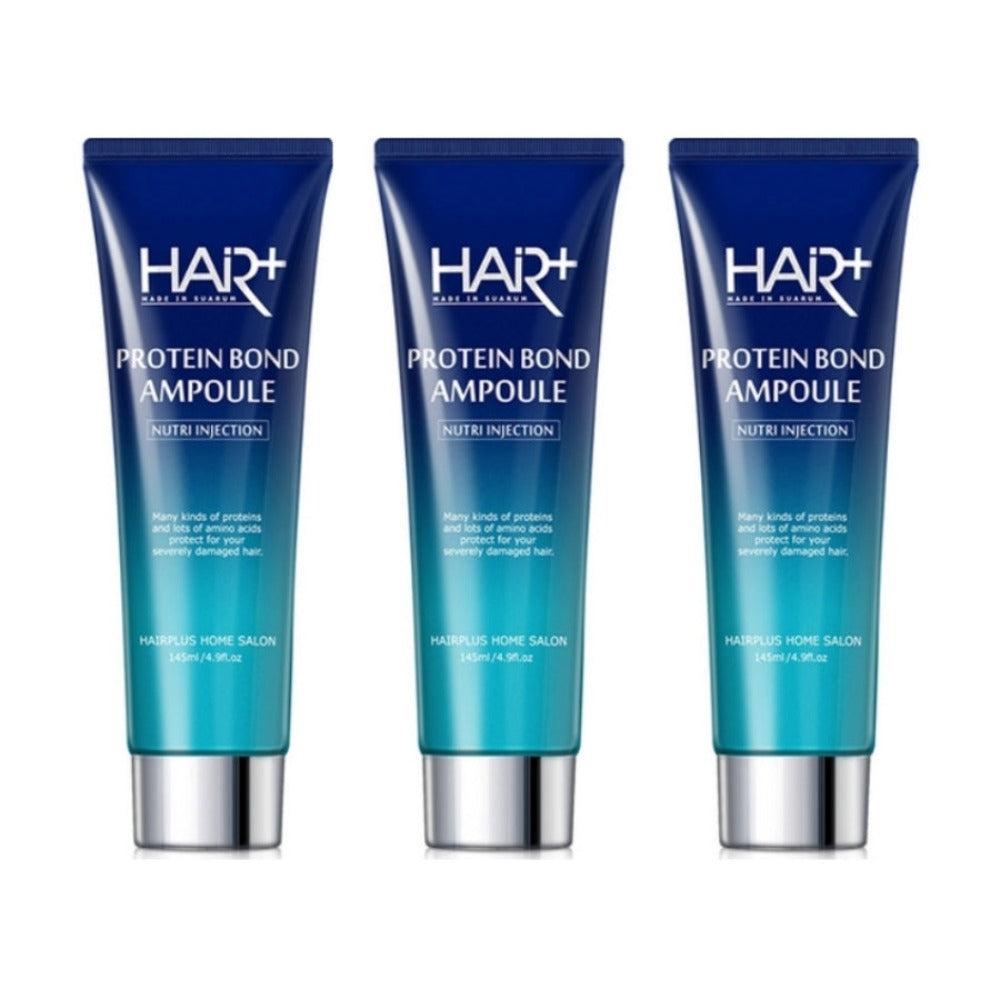 Hair Plus Protein Bond Hair Ampoule 145ml*3Pcs