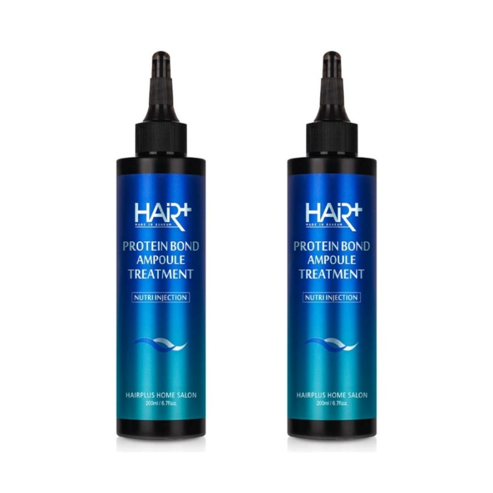Hair Plus Protein Bond Hair Ampoule Treatment 200ml*2Pcs