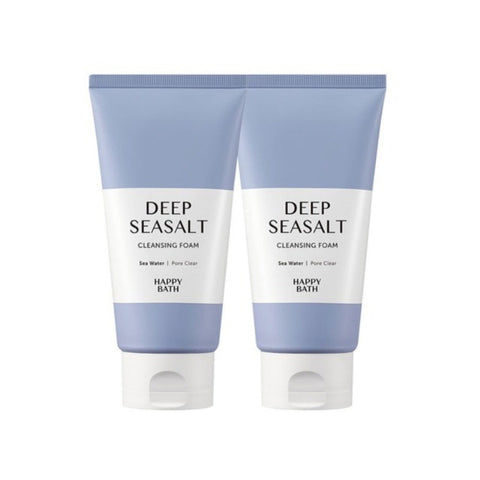 Happy Bath Deep Seasalt Cleansing Foam 150g*2Pcs