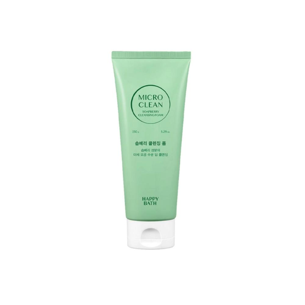 Happy Bath Micro Clean Soapberry Cleansing Foam 150g