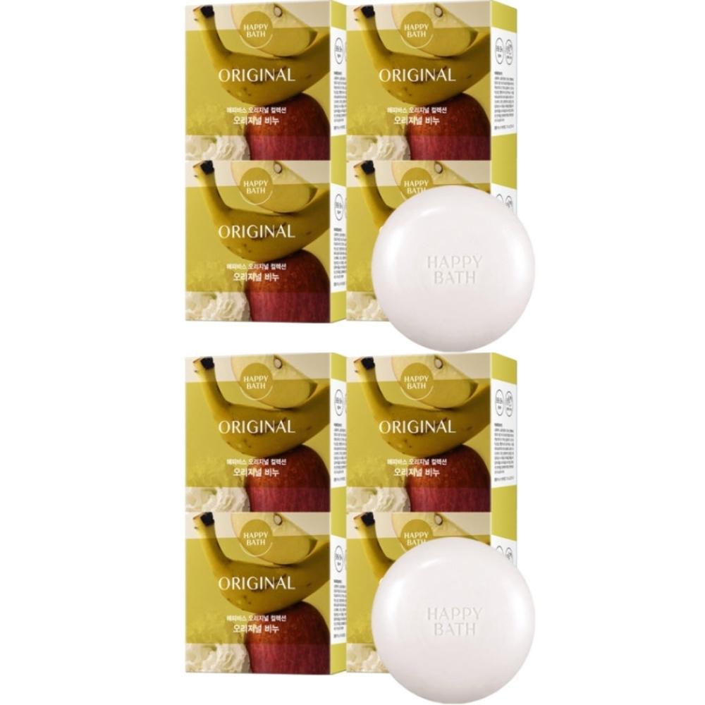 Happy Bath Original Collection Bar Soap Original 90g*8Pcs