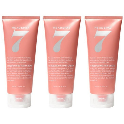 Headspa7 V8 Rebonding Hair Cream 200ml*3Pcs