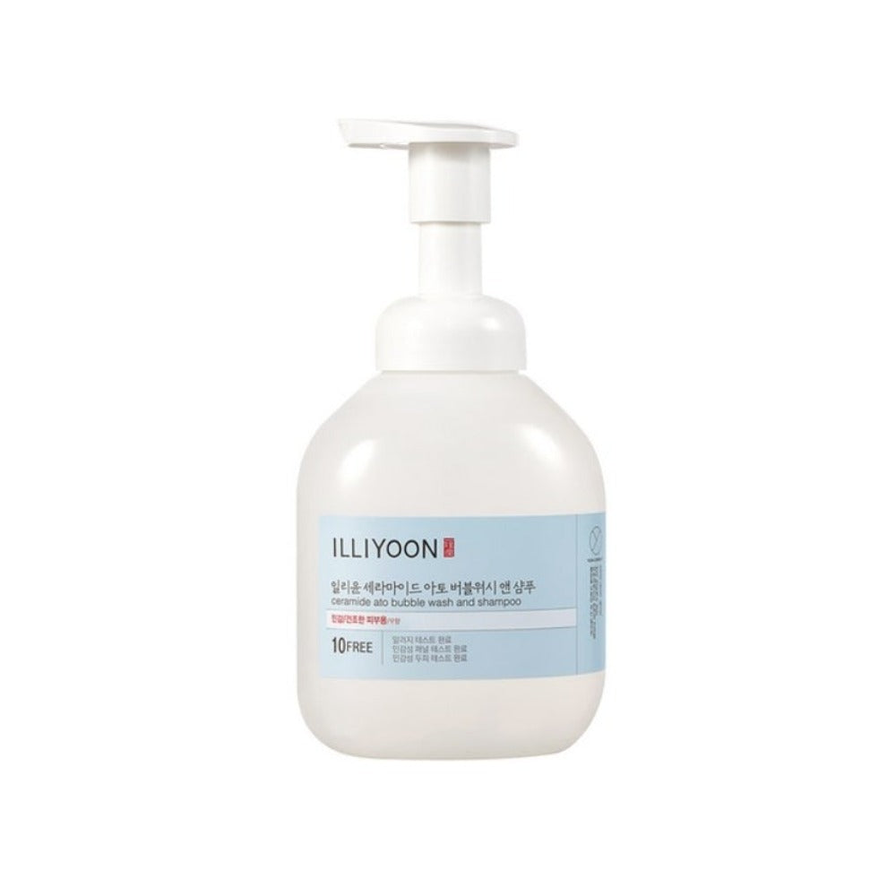 Illiyoon Ceramide Ato Bubble Wash and Shampoo 400ml