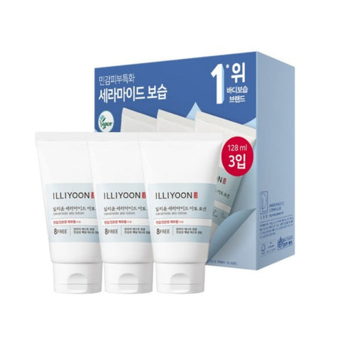 Illiyoon Ceramide Ato Lotion 128ml*3Pcs