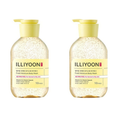Illiyoon Fresh Moisture Body Wash 500ml*2Pcs