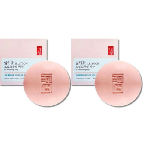 Illiyoon Oil Smoothing Soap 80g*2Pcs