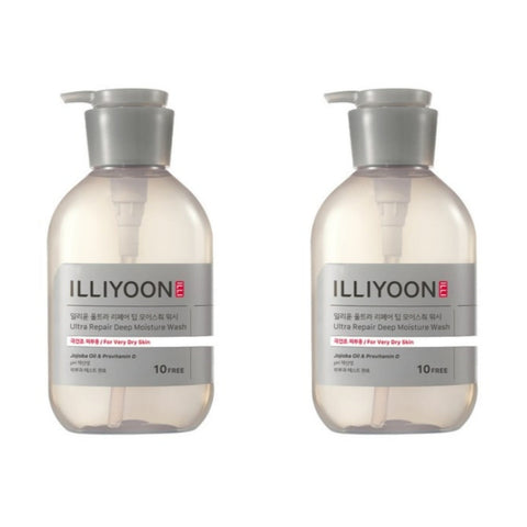 Illiyoon Ultra Repair Deep Moisture Wash 500ml*2Pcs