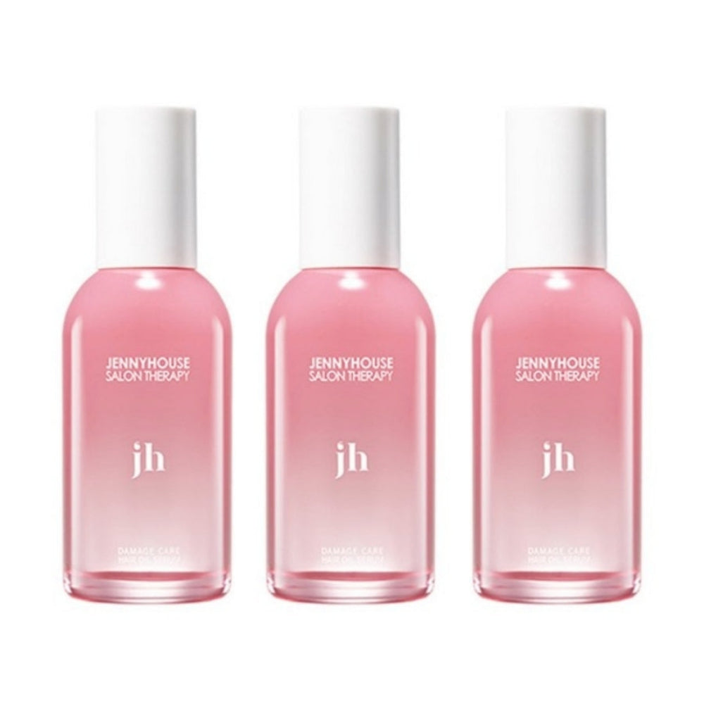 Jennyhouse Salon Therapy Damage Care Hair Oil Serum 100ml*3Pcs