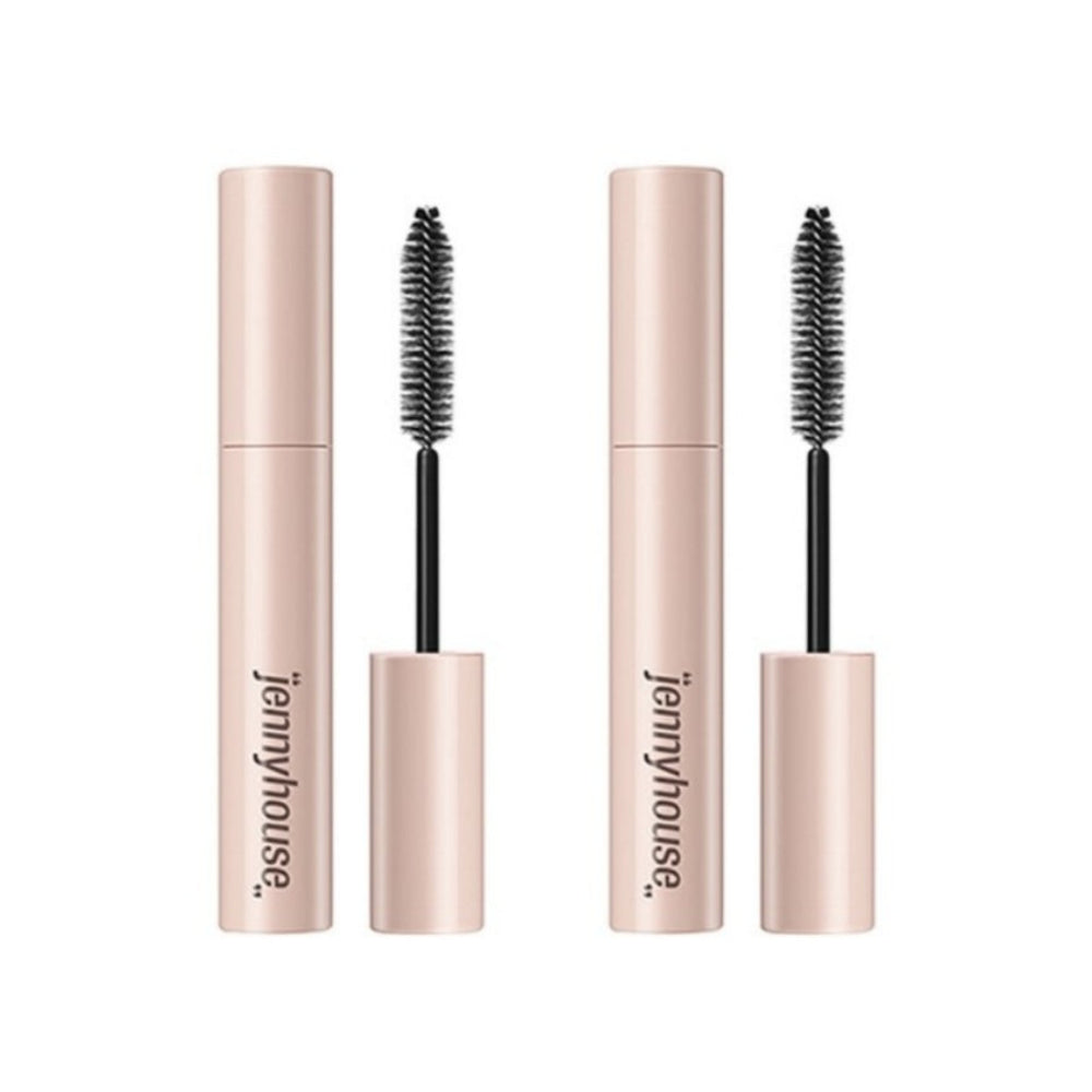 Jennyhouse Self-up Hair Cover Mascara No.1 Natural Brown 8ml*2Pcs