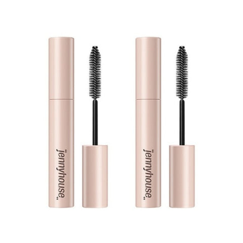Jennyhouse Self-up Hair Cover Mascara No.1 Natural Brown 8ml*2Pcs