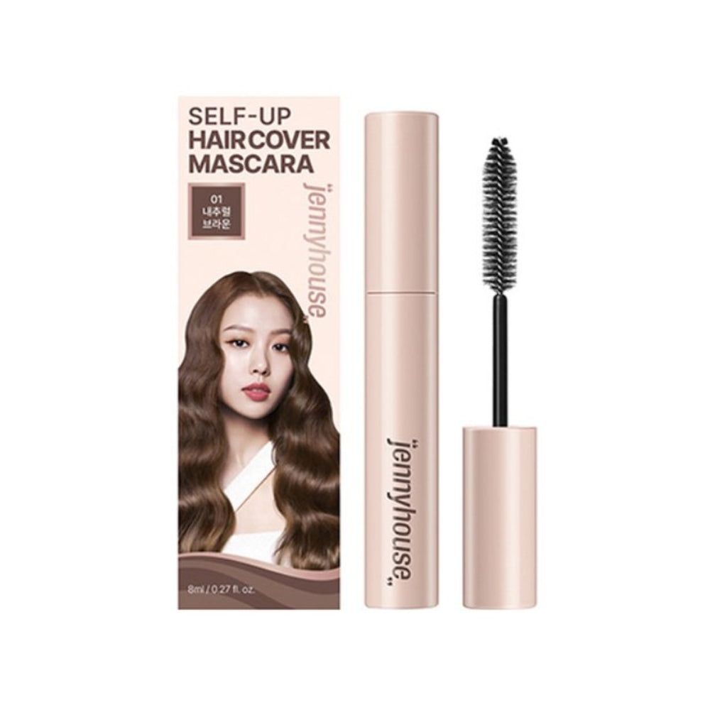 Jennyhouse Self-up Hair Cover Mascara No.1 Natural Brown 8ml