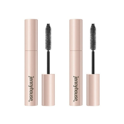 Jennyhouse Self-up Hair Cover Mascara No.2 Dark Brown 8ml*2Pcs