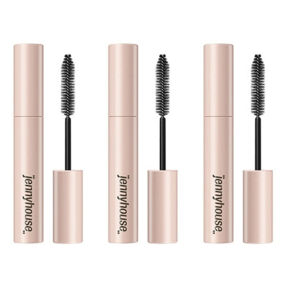 Jennyhouse Self-up Hair Cover Mascara No.2 Dark Brown 8ml*3Pcs