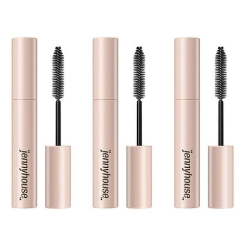 Jennyhouse Self-up Hair Cover Mascara No.2 Dark Brown 8ml*3Pcs
