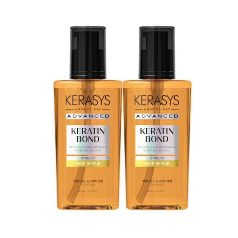 Kerasys Advanced Keratin Bond Deep Repair Hair Serum 80ml*2Pcs – LIPTAIL