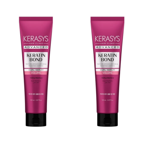 Kerasys Advanced Keratin Bond Volume Curl Serum 150ml*2Pcs