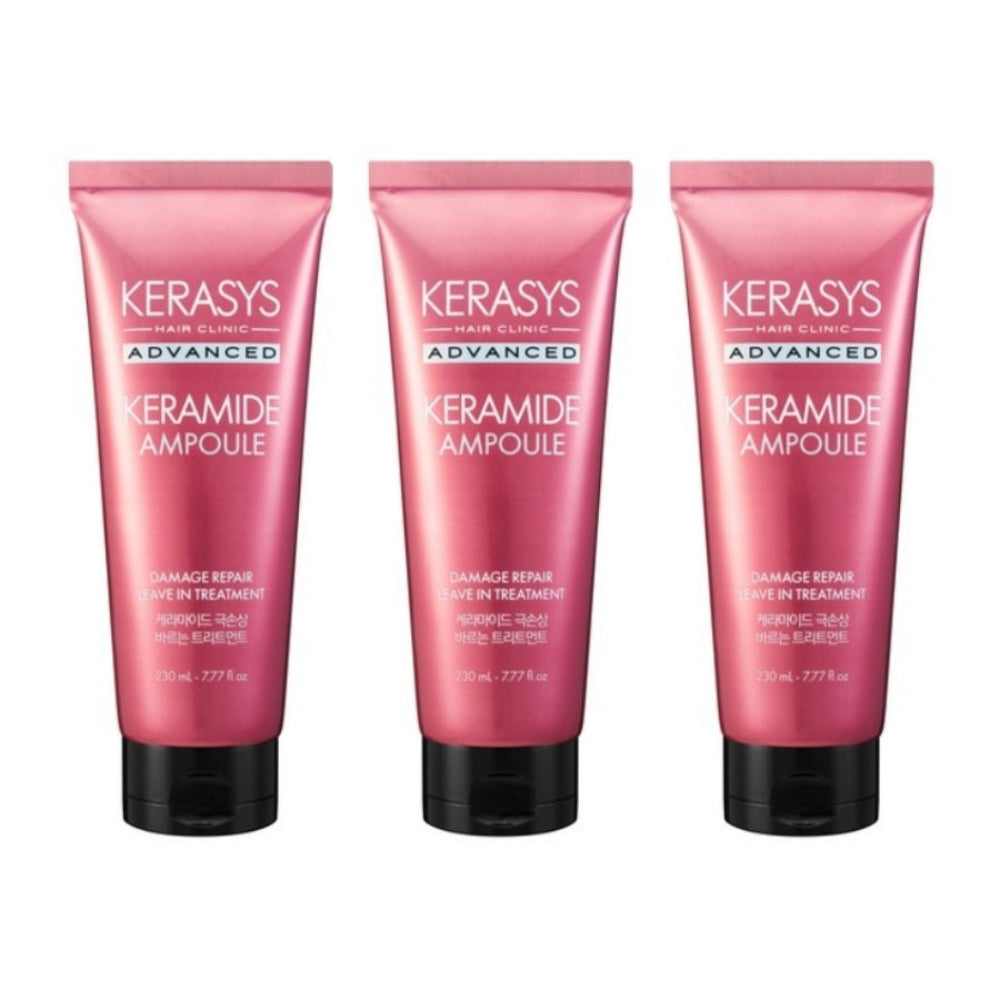 Kerasys Keramide Ampoule Damage Repair Leave In Treatment 230ml*3Pcs