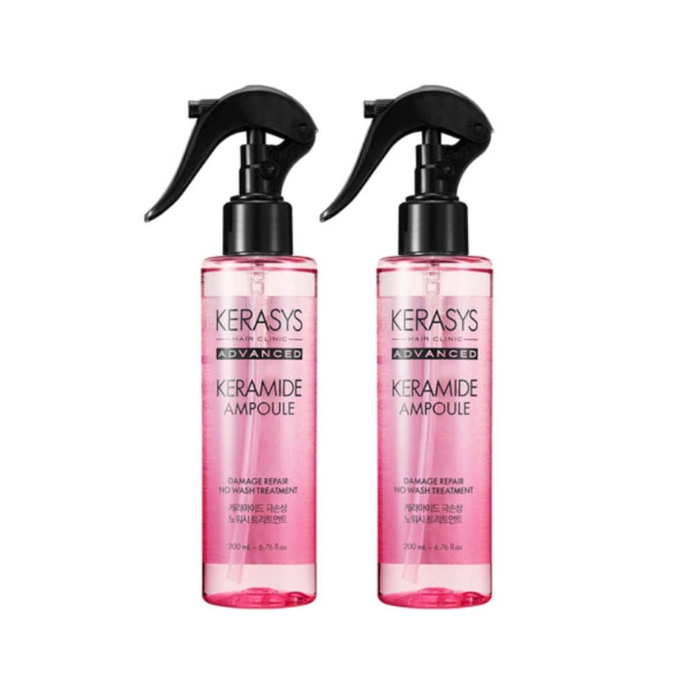 Kerasys Keramide Ampoule Damage Repair No Wash Treatment 200ml*2Pcs