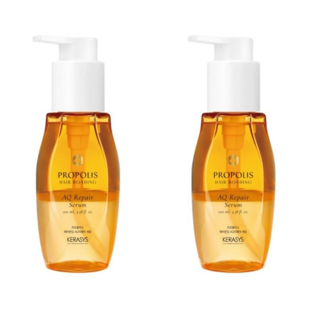 Kerasys Propolis Hair Bonding AQ Repair Hair Serum 100ml*2Pcs