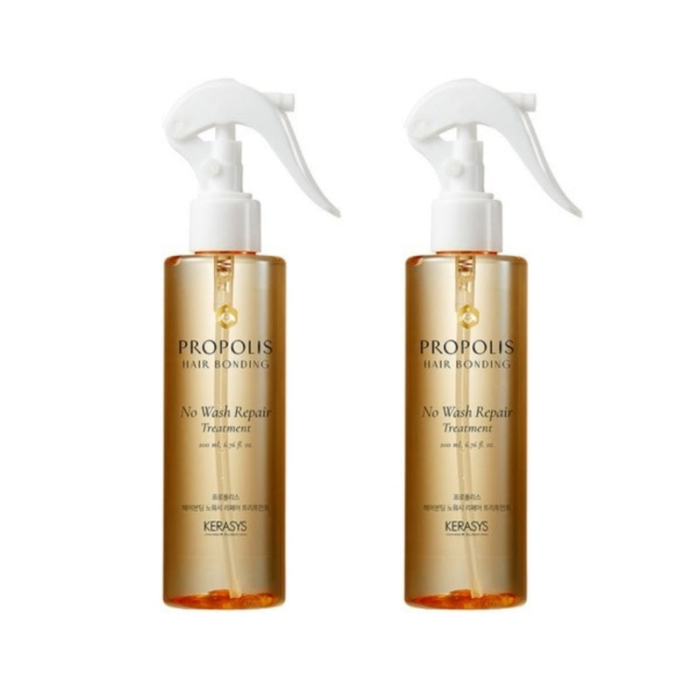 Kerasys Propolis Hair Bonding No Wash Repair Treatment 200ml*2Pcs