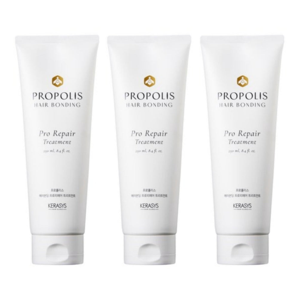 Kerasys Propolis Hair Bonding Pro Repair Treatment 250ml*3Pcs