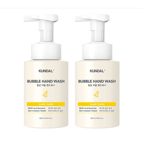 Kundal Bubble Hand Wash Ylang Ylang 300ml*2Pcs