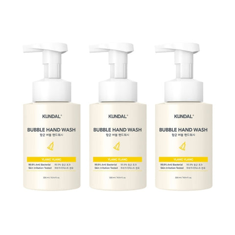 Kundal Bubble Hand Wash Ylang Ylang 300ml*3Pcs