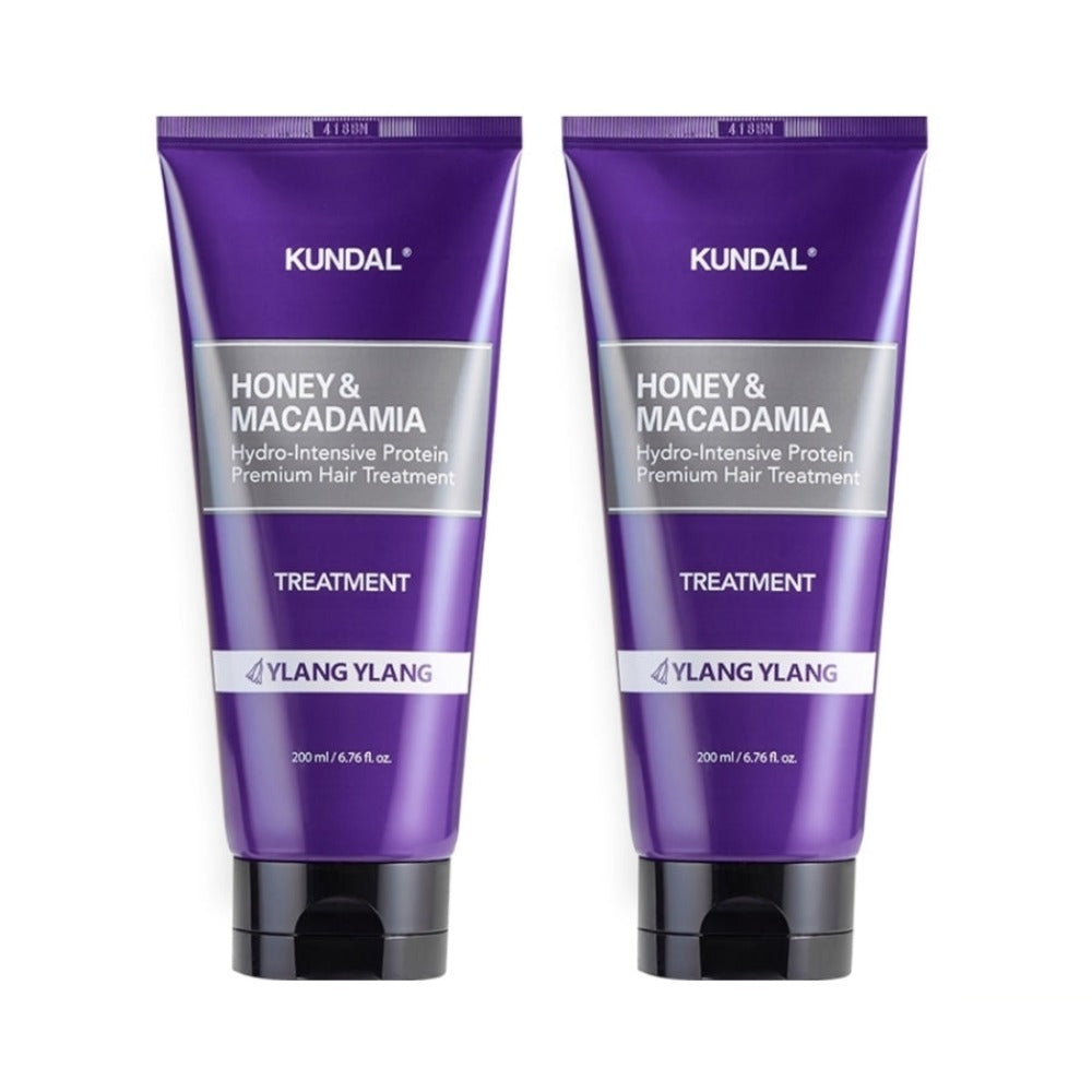 Kundal Honey & Macadamia Hair Treatment Ylang Ylang 200ml*2Pcs