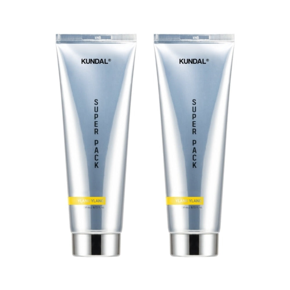 Kundal Premium Hair Clinic Super Hair Pack Ylang Ylang 258ml*2Pcs
