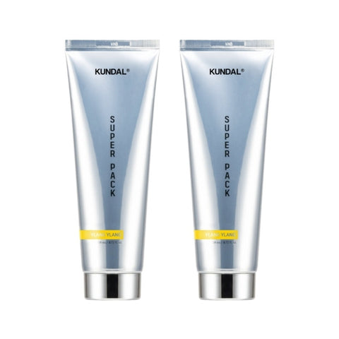 Kundal Premium Hair Clinic Super Hair Pack Ylang Ylang 258ml*2Pcs