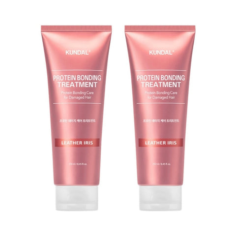 Kundal Protein Bonding Hair Treatment Leather Iris 250ml*2Pcs
