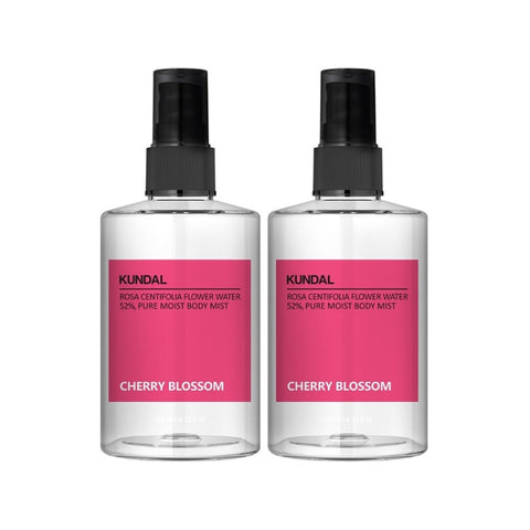 Kundal Pure Moist Body Mist Cherry Blossom 128ml*2Pcs