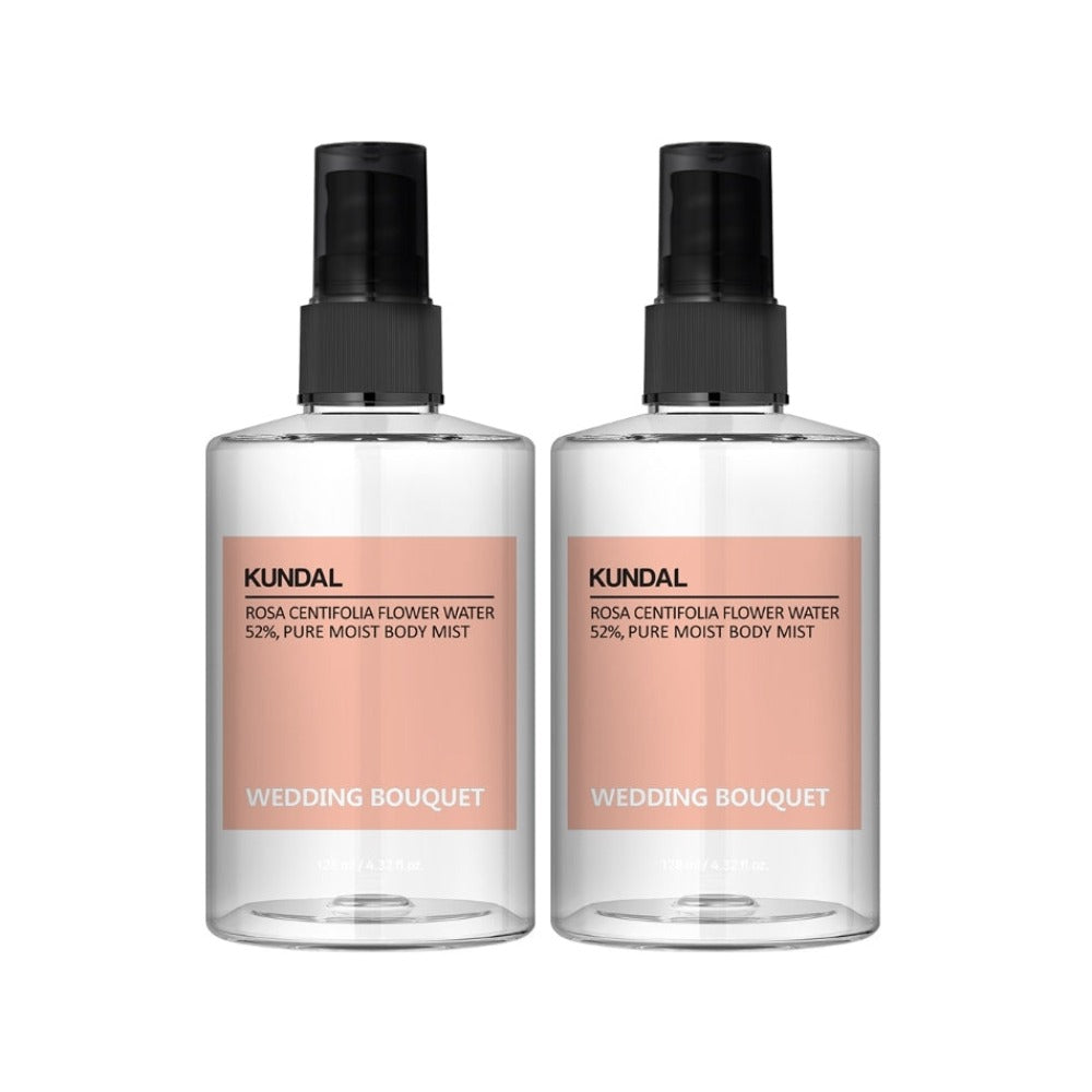 Kundal Pure Moist Body Mist Wedding Bouquet 128ml*2Pcs