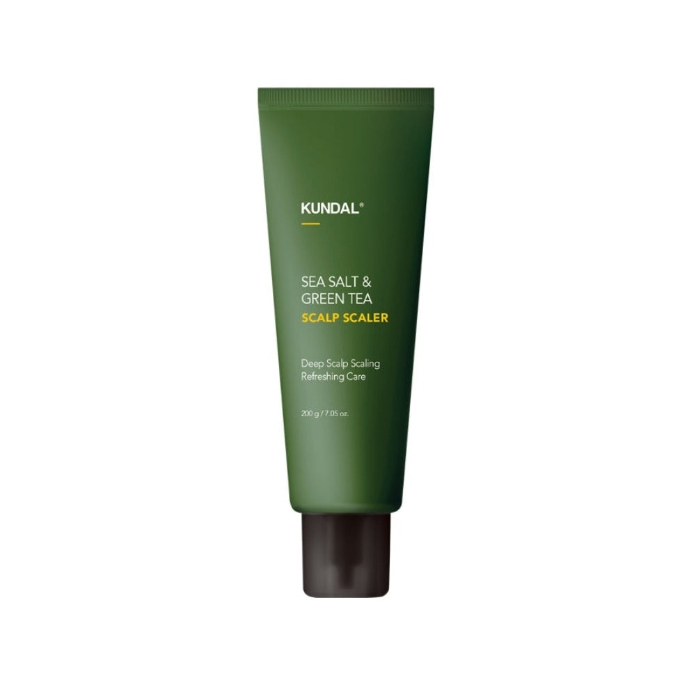 Kundal Sea Salt & Green Tea Scalp Scaler 200g