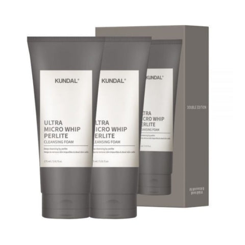 Kundal Ultra Micro Whip Perlite Cleansing Foam 175ml*2Pcs