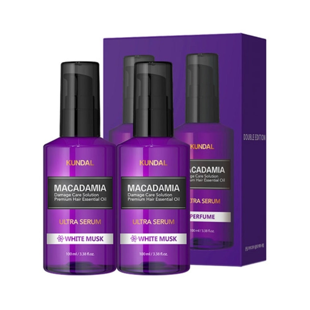 Kundal Ultra Serum Hair Essence White Musk 100ml*2Pcs