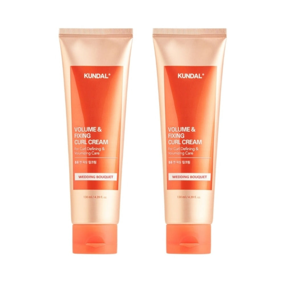 Kundal Volume & Fixing Curl Cream Wedding Bouquet 130ml*2Pcs