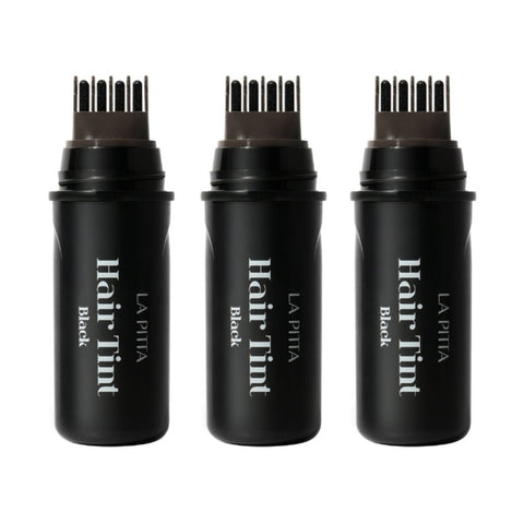 La Pitta Hair Tint No.1 Black 10ml*3Pcs
