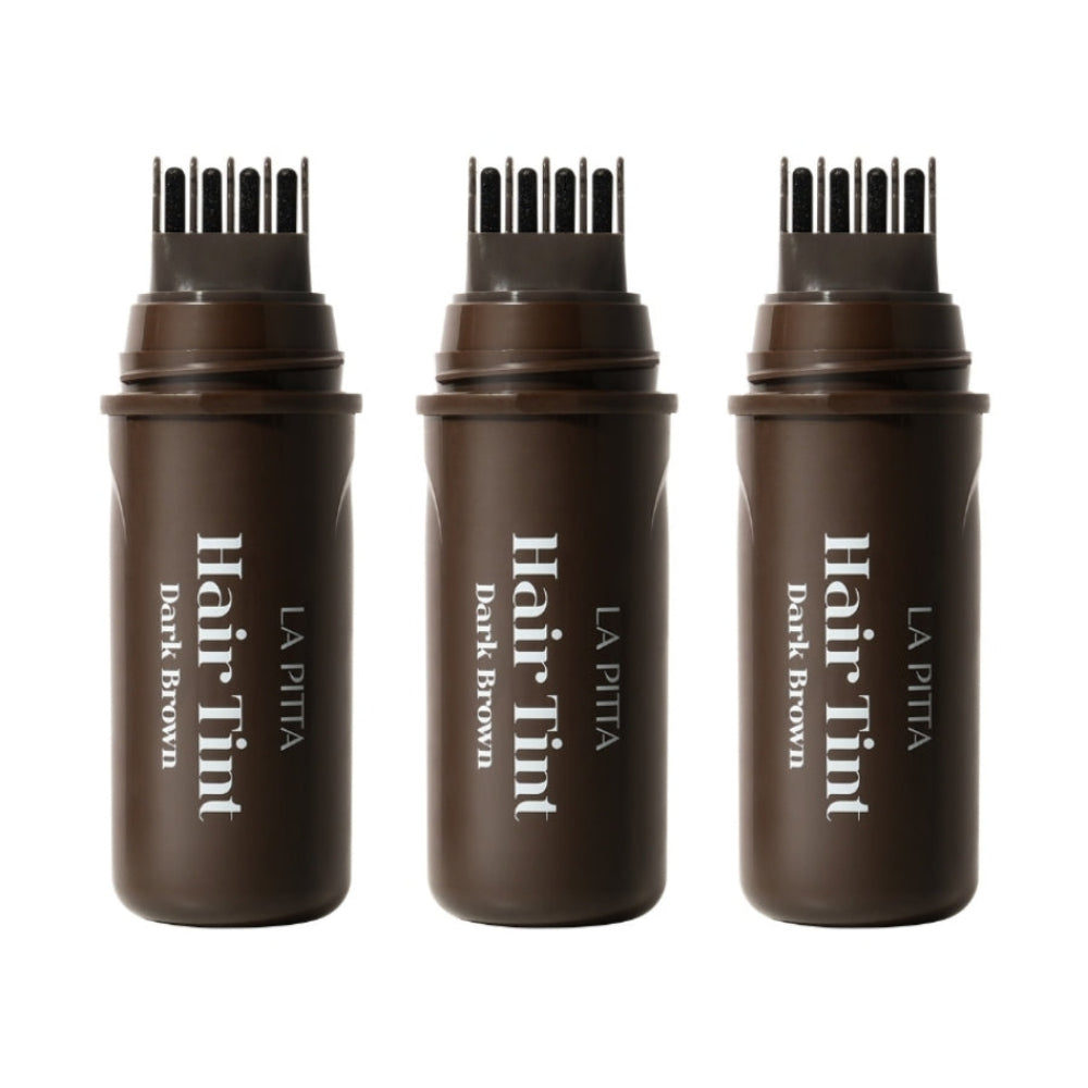 La Pitta Hair Tint No.2 Dark Brown 10ml*3Pcs