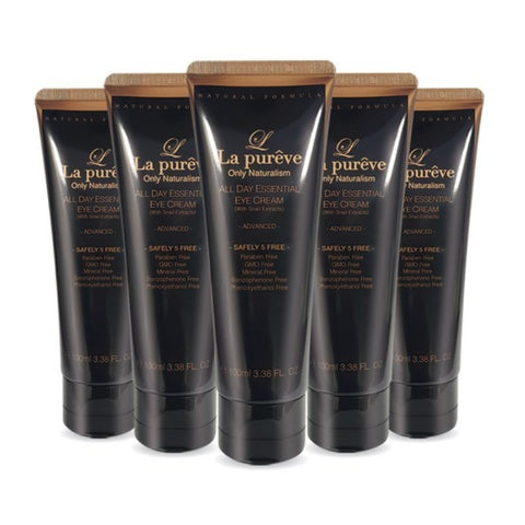 La Pureve All Day Essential Eye Cream with Snail Extracts 100ml*5Pcs