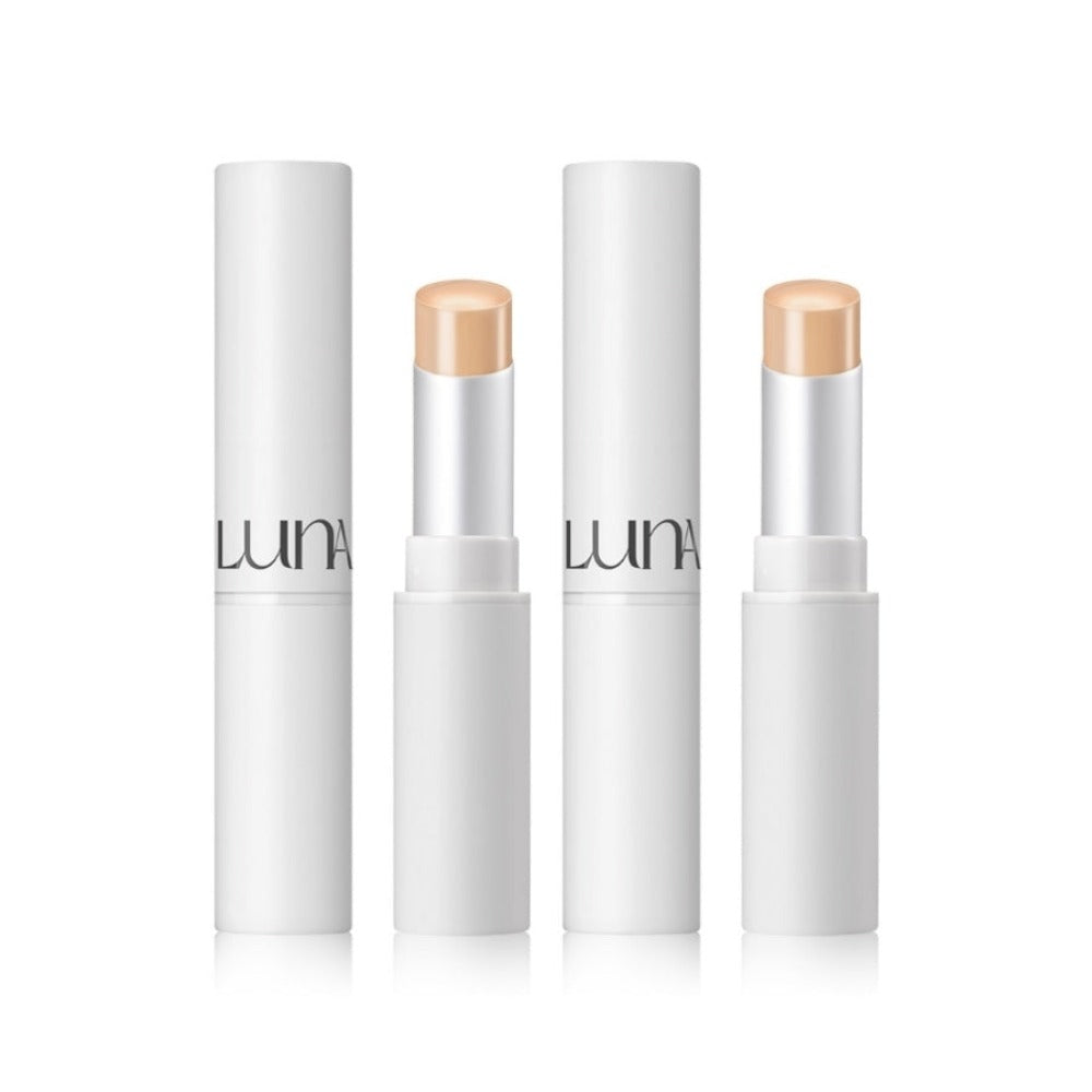Luna Pro Perfecting Stick Concealer No.2 Natural Beige 6g*2Pcs