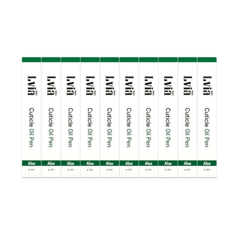 Lvia Cuticle Oil Pen Aloe 3ml*10Pcs