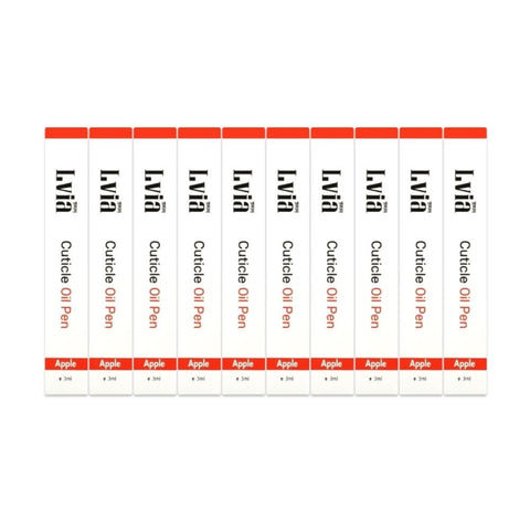Lvia Cuticle Oil Pen Apple 3ml*10Pcs