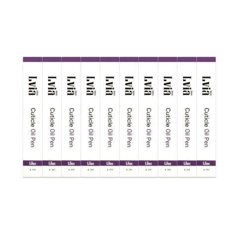 Lvia Cuticle Oil Pen Lilac 3ml*10Pcs