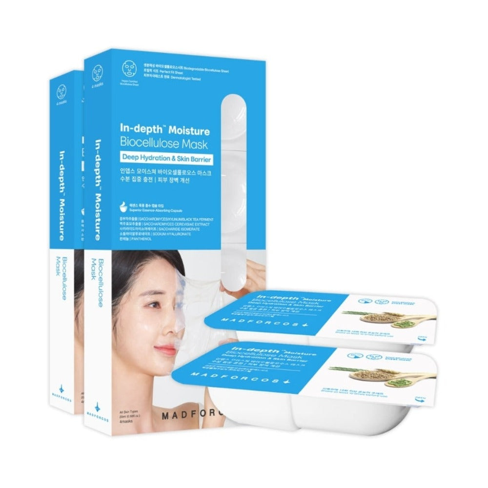 MADFORCOS In-depth Moisture Biocellulose Mask Pack 20ml*8ea