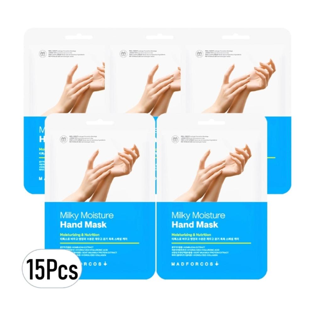 MADFORCOS Milky Moisture Hand Mask Pack 2ea*15Pcs