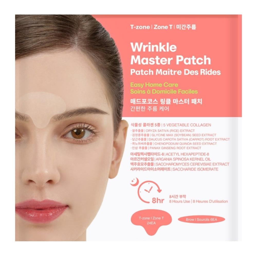 MADFORCOS Wrinkle Master Patch T-zone 24ea + Brow 6ea